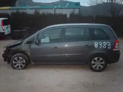 Scrapping Vehicle OPEL ZAFIRA B Cosmo of the year 2009 powered Z17DTR