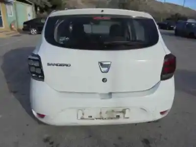 Scrapping Vehicle dacia sandero ambiance of the year 2017 powered b4db4