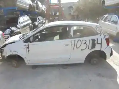 Scrapping Vehicle VOLKSWAGEN POLO V (6C1) (01.2014->) 1.4 Advance BMT [1.4 Ltr. - 55 kW TDI] of the year 2015 powered CUS