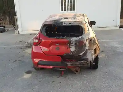 Veículo de Sucata nissan micra v (k14) red soul do ano 2018 alimentado h4d