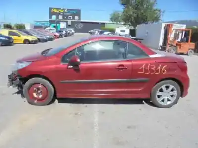 Vehicul casat PEUGEOT 207 CC Básico al anului 2007 alimentat 5FW