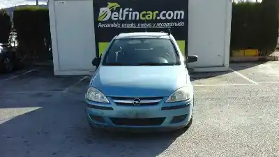 Scrapping Vehicle opel corsa c blue line of the year 2004 powered z13dt