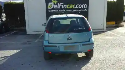 Scrapping Vehicle opel corsa c blue line of the year 2004 powered z13dt