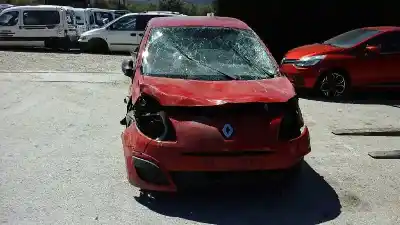 Veicolo di demolizione renault twingo authentique dell'anno 2009 alimentato d4fj7