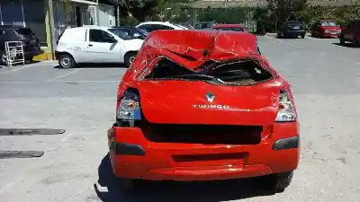 Veicolo di demolizione renault twingo authentique dell'anno 2009 alimentato d4fj7