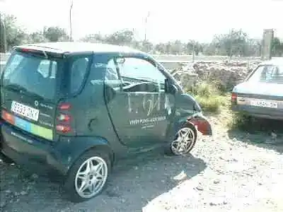 Veículo de Sucata smart coupe 0.6 turbo cat do ano 1998 alimentado 