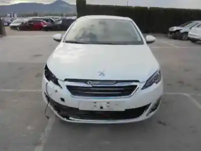 Sloopvoertuig peugeot 308 allure van het jaar 2016 aangedreven bh01