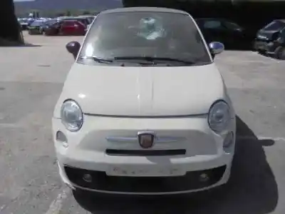 Veicolo di demolizione fiat 500 cabrio (150) abarth dell'anno 2010 alimentato 312a3000