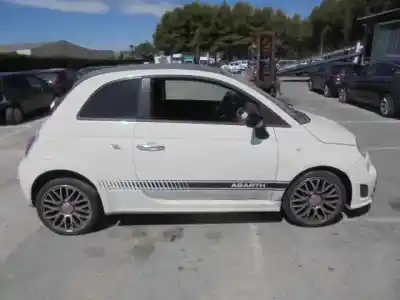 Veicolo di demolizione fiat 500 cabrio (150) abarth dell'anno 2010 alimentato 312a3000