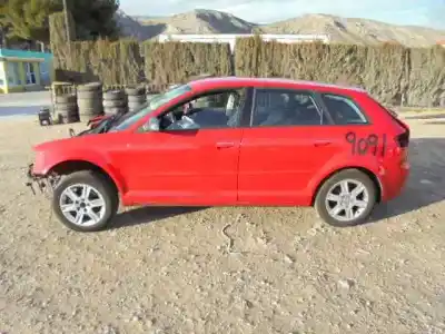 Scrapping Vehicle AUDI                                               A3 SPORTBACK (8P)                                                                                                                                                                                                                                          1.6 TDI                                                                                                                                                                                                                                                    of the year 2011 powered CAY