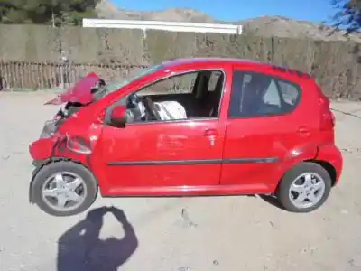 Scrapping Vehicle PEUGEOT 107 Urban of the year 2008 powered 1KRB52