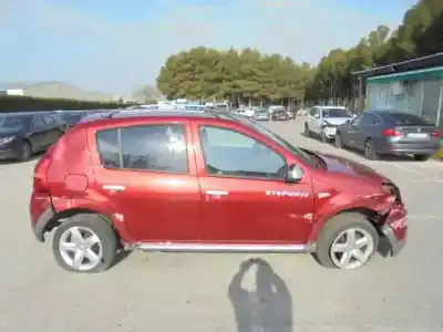 Veículo de Sucata dacia sandero stepway do ano 2010 alimentado k9kk792