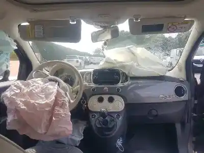 Veículo de Sucata fiat 500 cabrio (150) pop do ano 2017 alimentado 169a4000