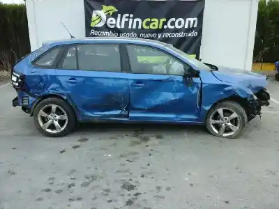 Veículo de Sucata skoda rapid ambition do ano 2017 alimentado cjz