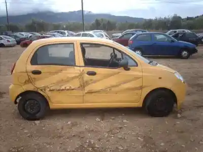 Scrapping Vehicle chevrolet matiz 1.0i 66 s of the year 2006 powered b10s1