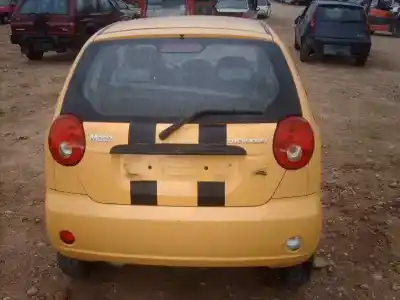 Scrapping Vehicle chevrolet matiz 1.0i 66 s of the year 2006 powered b10s1