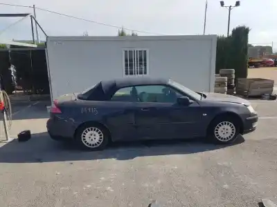 Sloopvoertuig saab 9-3 cabrio 2.0 t vector van het jaar 2003 aangedreven b207r