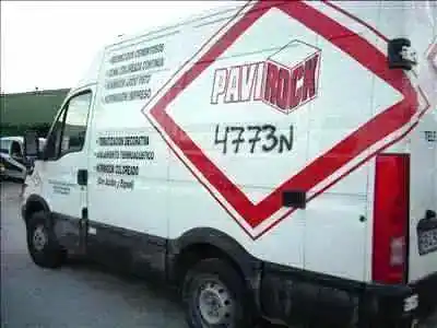 Scrapping Vehicle iveco daily caja abierta 2.8 cng of the year 2001 powered 8140.43c