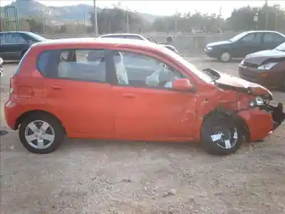 Veículo de Sucata chevrolet kalos 1.4 cat do ano 2005 alimentado f14d3