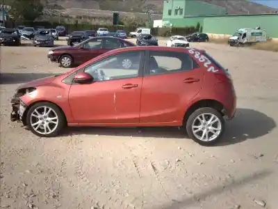 Scrapping Vehicle MAZDA 2 (DE_, DH_) 1.3 (DE3FS) of the year 2010 powered ZJ