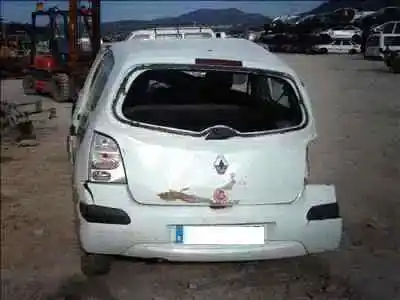 Veicolo di demolizione renault twingo authentique dell'anno 2007 alimentato k9k740