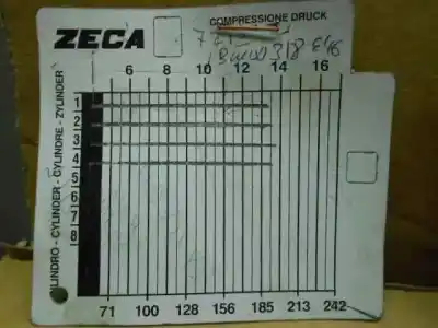 Sloopvoertuig bmw serie 3 compact (e46) 318ti van het jaar 2002 aangedreven n42b20a