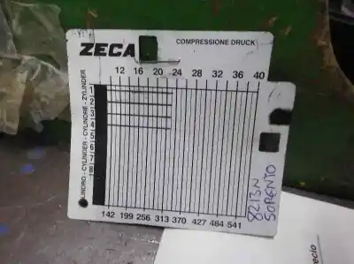 Verschrottungsfahrzeug kia sorento i (jc) 2.5 crdi des jahres 2006 angetrieben d4cb