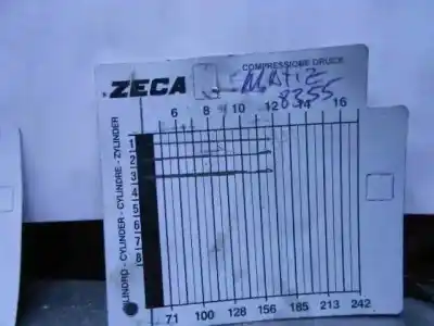 Veicolo di demolizione chevrolet matiz s dell'anno 2007 alimentato a08s3