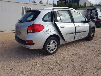Veicolo di demolizione renault clio iii luxe privilege dell'anno 2008 alimentato k9k784