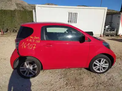 Veicolo di demolizione toyota iq 2 dell'anno 2009 alimentato 1nr
