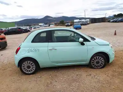 Veicolo di demolizione fiat 500 cabrio (150) lounge dell'anno 2020 alimentato 46341162