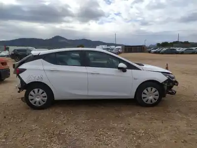 Scrapping Vehicle OPEL ASTRA K (B16) 1.0 TURBO (68) of the year 2016 powered B10XFT Scrapping Vehicle OPEL ASTRA K (B16) 1.0 TURBO (68) of the year 2016 powered B10XFT