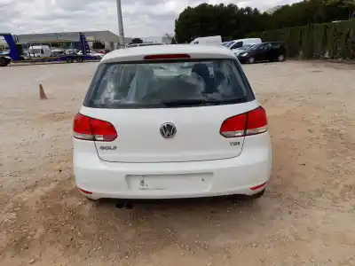 Veículo de Sucata volkswagen golf vi (5k1) 1.4 tsi do ano 2009 alimentado caxa
