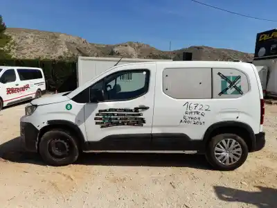 Здавання транспортного засобу PEUGEOT RIFTER 1.5 BLUEHDI 100 року 2021 потужний YH01