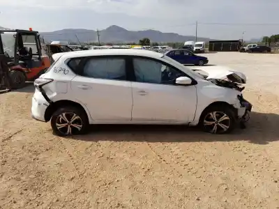 Veículo de Sucata nissan pulsar fastback (c13) 1.5 dci do ano 2016 alimentado k9k636