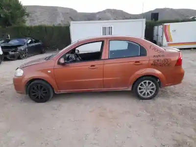 Sloopvoertuig CHEVROLET AVEO / KALOS SEDÁN (T250, T255)  van het jaar 2006 aangedreven F14D3