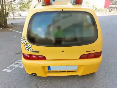 Veicolo di demolizione fiat seicento (187) sporting dell'anno 2003 alimentato 187a1000