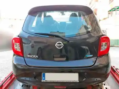 Verschrottungsfahrzeug nissan micra (k13) acenta des jahres 2013 angetrieben hr12