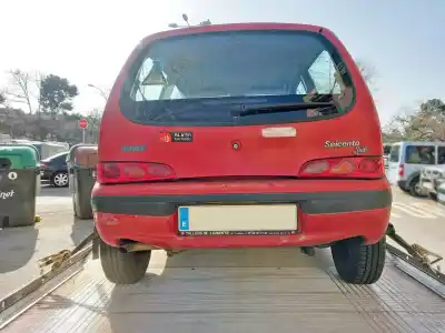 Veicolo di demolizione fiat seicento (187) sx dell'anno 1998 alimentato 176b2|000
