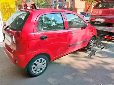 Scrapping Vehicle CHEVROLET MATIZ S of the year 2007 powered F8CV