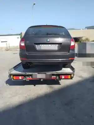 Scrapping Vehicle skoda superb combi (3t5) ambition of the year 2010 powered bmp