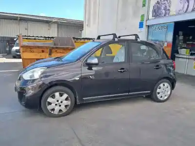 Veicolo di demolizione nissan micra (k13) tekna dell'anno 2014 alimentato hr12