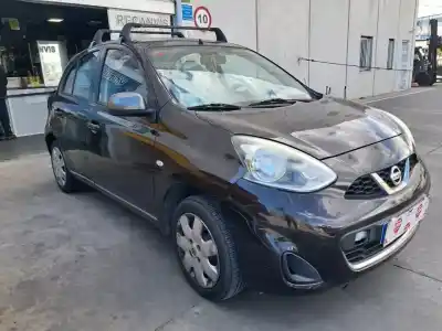 Veicolo di demolizione nissan micra (k13) tekna dell'anno 2014 alimentato hr12