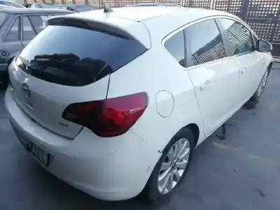 Scrapping Vehicle opel astra j lim. cosmo of the year 2012 powered a17dtr