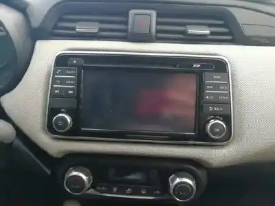 Véhicule à la ferraille nissan micra v (k14) n-connecta de l'année 2017 alimenté k9k