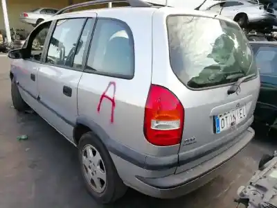 Scrapping Vehicle opel zafira a blue line of the year 2002 powered y20dth