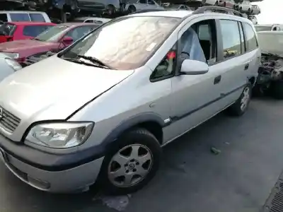 Scrapping Vehicle opel zafira a blue line of the year 2002 powered y20dth