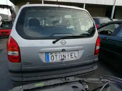Scrapping Vehicle opel zafira a blue line of the year 2002 powered y20dth
