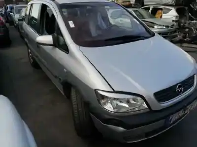 Scrapping Vehicle opel zafira a blue line of the year 2002 powered y20dth