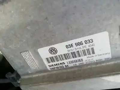 Veicolo di demolizione volkswagen polo (9n1) conceptline dell'anno 2003 alimentato azq